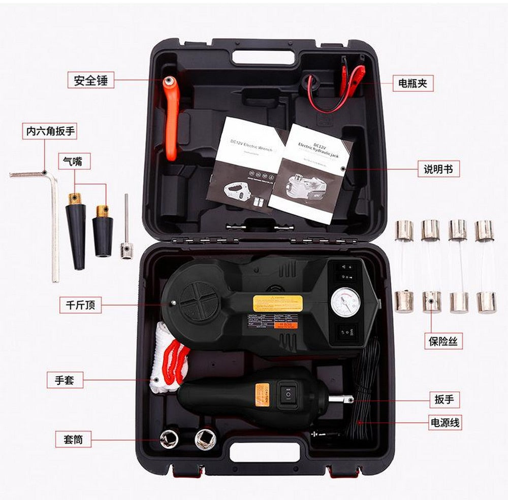 LiftEase™️-Electric Hydraulic Jack Kit