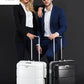 Multi-Functional Open Luggage Small 20-Inch Business Travel Boarding Bag Aluminum Frame Trolley Suitcase